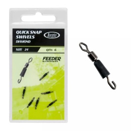 Lorpio Łącznik Premium Quick Snap Diamond #20 6szt