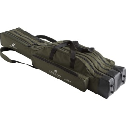 MIKADO Pokrowiec Na Wędki 140cm 3 Komorowy Wzmacniany UWD-12003G-120W