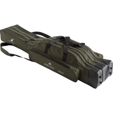 MIKADO Pokrowiec Na Wędki 140cm 3 Komorowy Wzmacniany UWD-12003G-120W