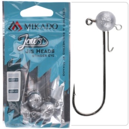 Mikado Główka JAWS Stinger Eye Jiggowa #8/0 20g BN 3szt. OMGJS-20-8/0-BN