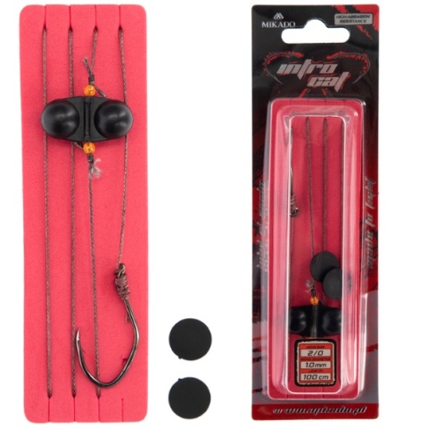 Mikado IC Przypon Live Bait Eel Rig 100cm #4/0 HIC083-4/0