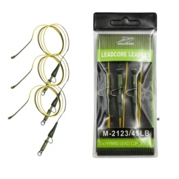 Miracle Fish FL Leadcore Leader Hybrid Lead Clips 75cm 3szt.