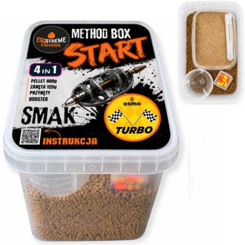 Osmo Method Box Start Turbo Pellet Wafters Zalewa Method Feeder 4w1