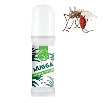 MUGGA Roll On w Kulce Ukąszenia Komarów 20% 50ml